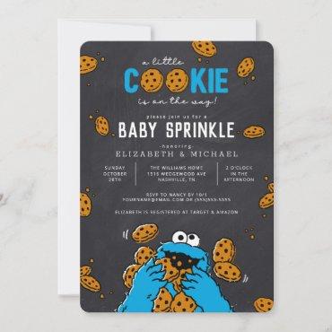 Cookie Monster Chalkboard Baby Sprinkle