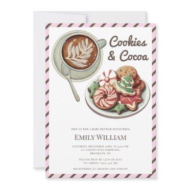 Cookies and Cocoa Warm Pastel Pink Baby Shower