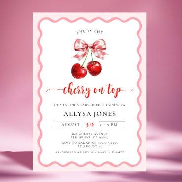 Coquette Cherry On Top Wavy Cherry