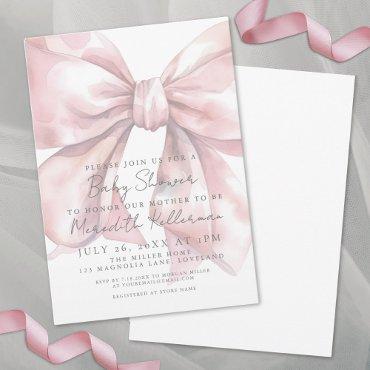 Coquette Pink Bow