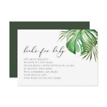 CORA Tropical Beach Palm Books for Baby Card