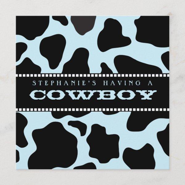 Cow Hide Print Cowboy