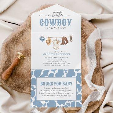 Cowboy Baby Shower All In One