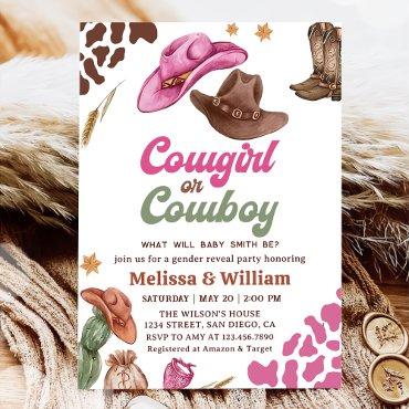 Cowboy or Cowgirl Gender Reveal