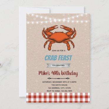 Crab feast boil theme
