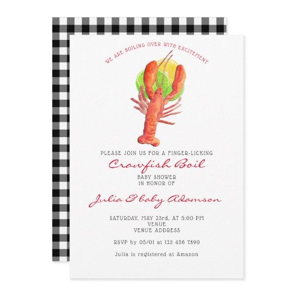 Crawfish Boil Cajun Buffalo Plaid