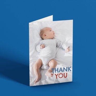 Custom Photo Baby Shower Thank You Card