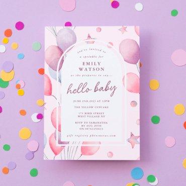 Custom Pink Purples | Balloons Stars