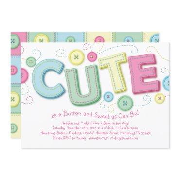 Cute as a Button