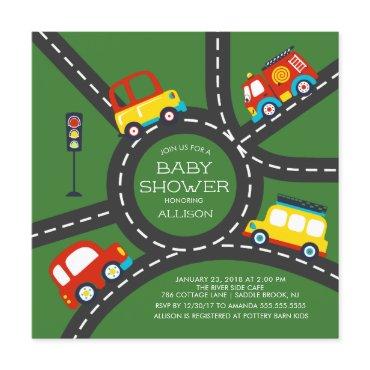 Cute Car Roadway Boys