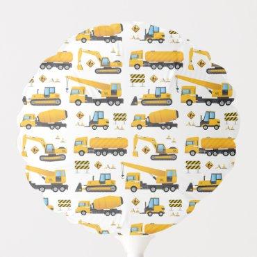 Cute Construction Theme Dump Truck Party Decor Balloon