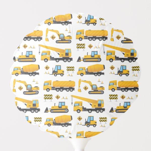 Cute Construction Theme Dump Truck Party Decor Balloon