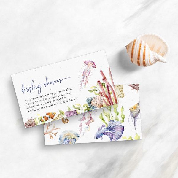Cute Display Shower Card