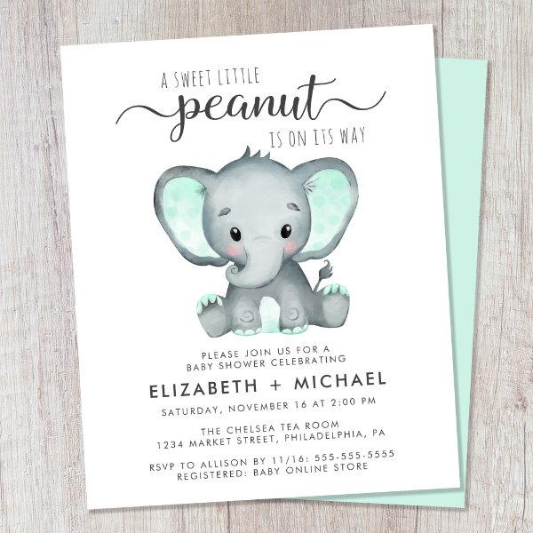 Cute Elephant Mint Couples