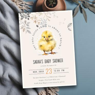 Cute Farm Chick Blush Girl Floral