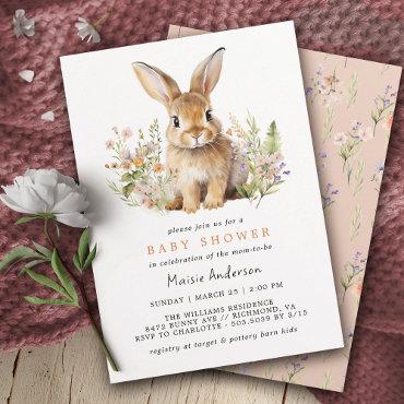 Cute Floral Bunny | Rabbit Spring