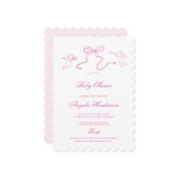 Cute Hand drawn Bow Pink