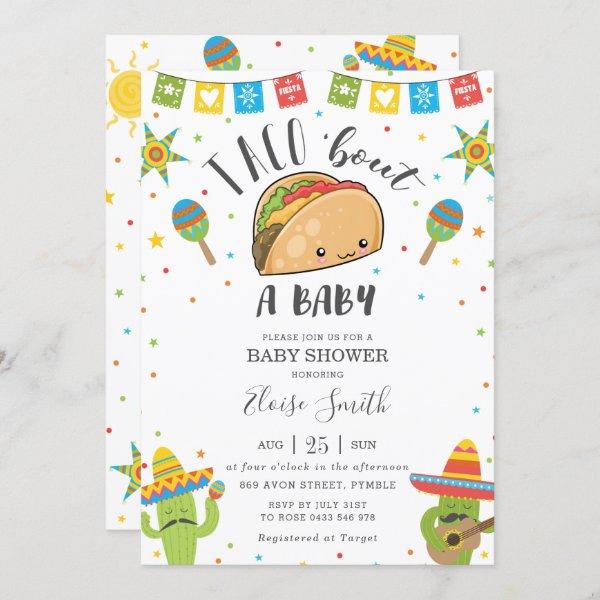 Cute Kawaii Taco 'Bout a Baby Fiesta