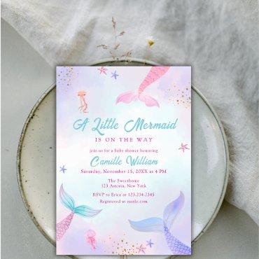Cute Ocean Summer Mermaid Tail