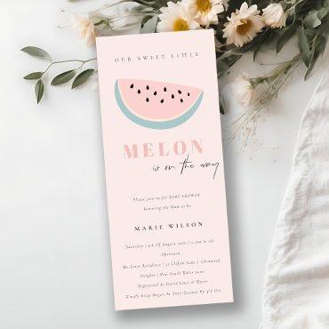 Cute Our Little Melon Pastel Pink