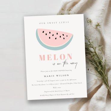 Cute Our Little Melon Pastel Pink