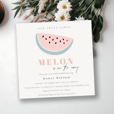 Cute Our Little Melon Pastel Pink