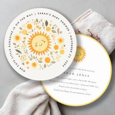 Cute Our Little Sunshine Boho Sun
