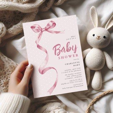 Cute Pink Bow Ribbon Girl