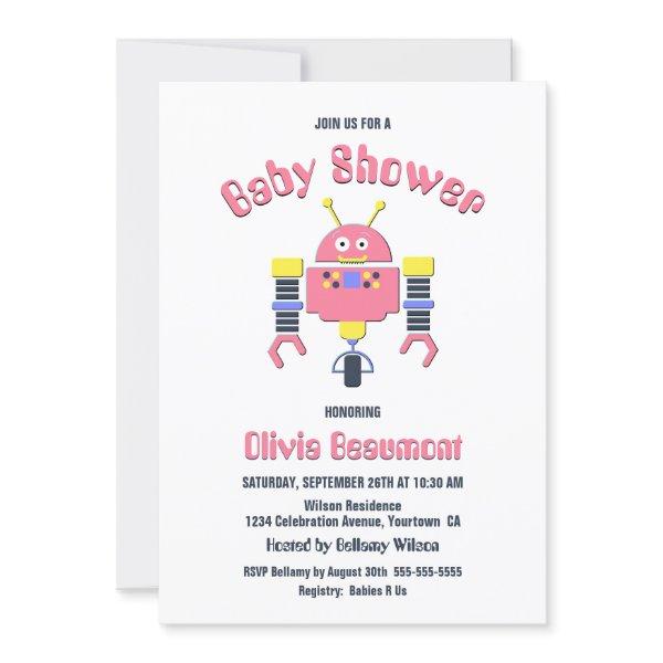 Cute Pink Robot