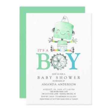 Cute Robot It's a Boy