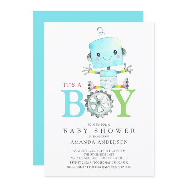 Cute Robot It's a Boy