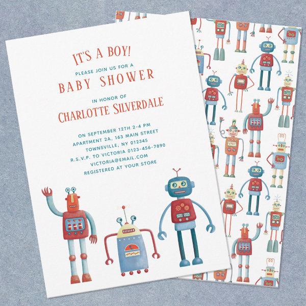 Cute Robot It's a Boy