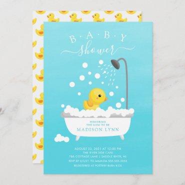 Cute Rubber Duck Shower Baby