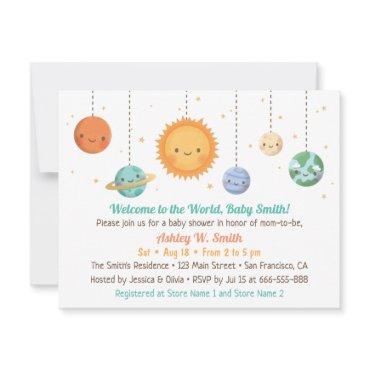 Cute Sun and Planets