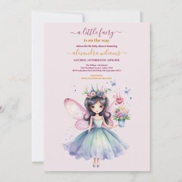 Cute Watercolor Fairy