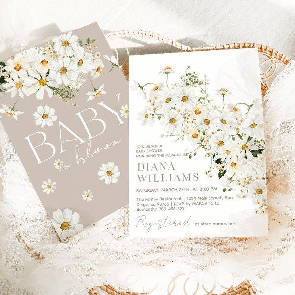 Daisy Boho Wildflower Rustic