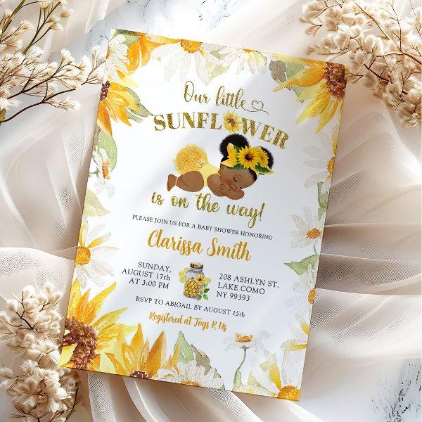 Daisy Sunflower On The Way Afro Girl