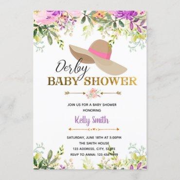 Derby baby shower party