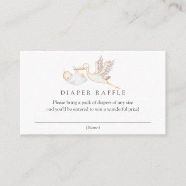 Diaper Raffle insert card