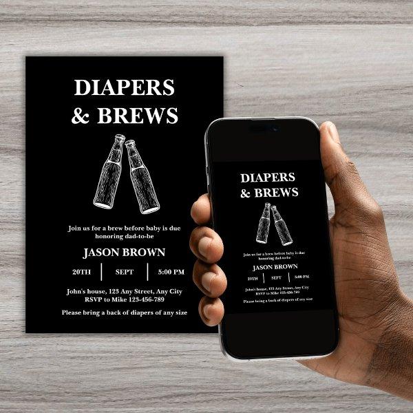 Diapers & Brews Party Men's