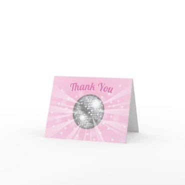 Disco Ball Baby Shower Groovy Thank You