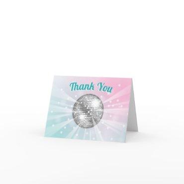 Disco Ball Baby Shower Groovy Thank You