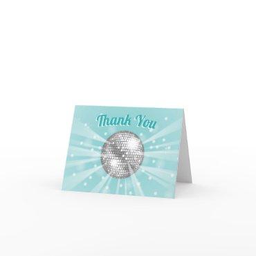 Disco Ball Baby Shower Groovy Thank You