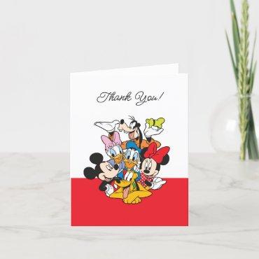 Disney's Mickey and Friends Baby Shower Thank You Card