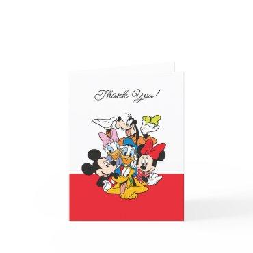 Disney's Mickey and Friends Baby Shower Thank You Card