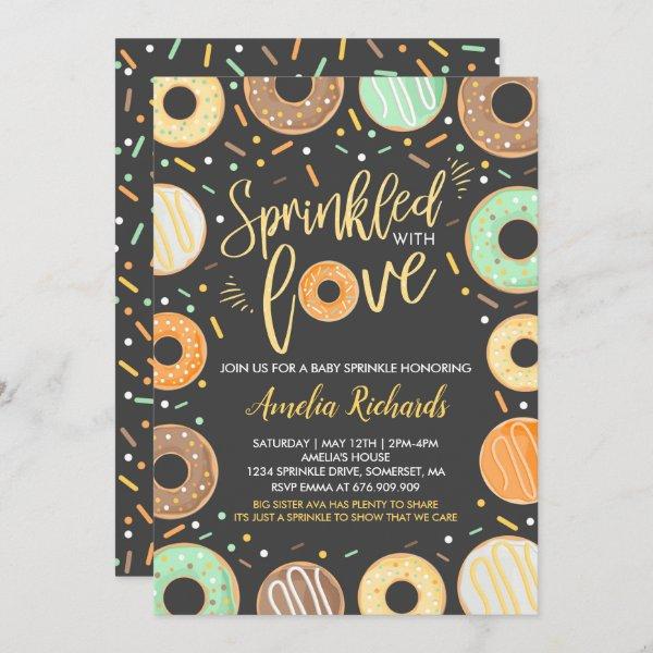 Donut Baby Sprinkle  Sprinkled With Love