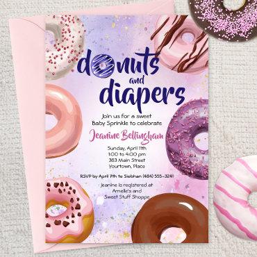 Donuts and Diapers Baby Sprinkle Shower