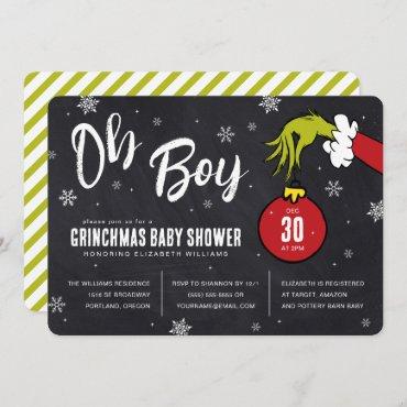 Dr. Seuss | Oh Boy Grinch Baby Shower