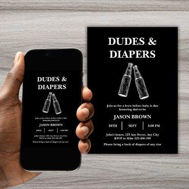 Dudes & Diapers Party Men's
