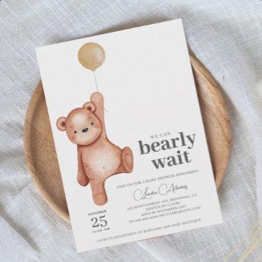 EDITABLE Teddy Bear